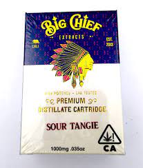 BIG CHIEF SOUR TANGIE,SOUR TANGIE CART